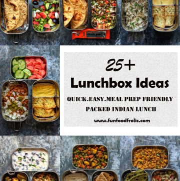 collage of indian lunchboxes for work