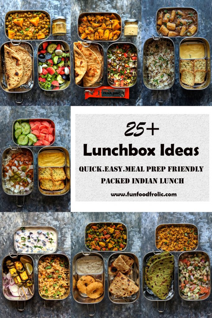 Lunchbox Ideas (25+ Packed Indian Lunchbox) - Fun FOOD Frolic