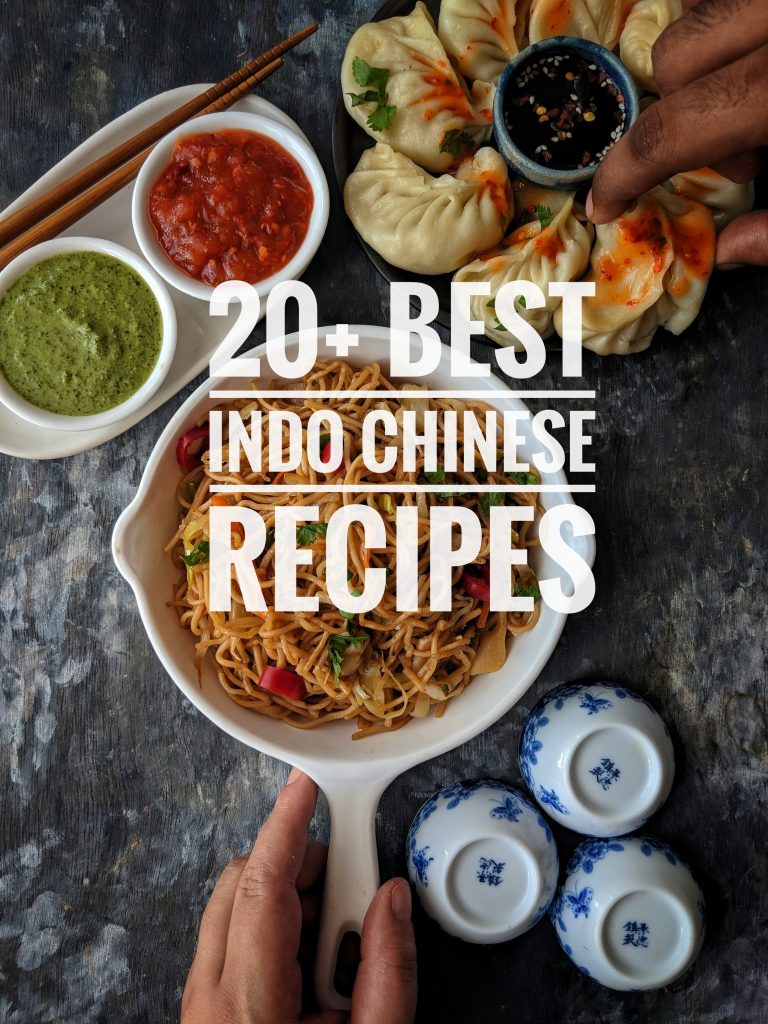 collage of best indo chinese recipes