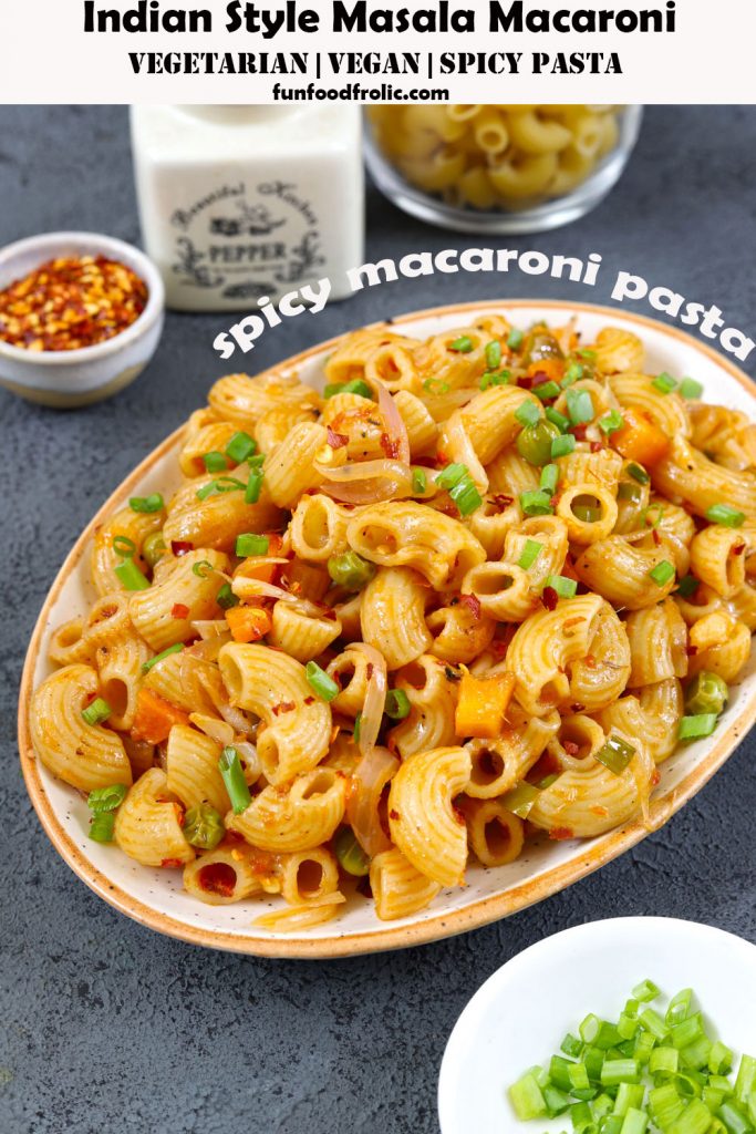 Indian Style Masala Macaroni