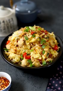 Chicken Fried Rice Recipe - Fun FOOD Frolic