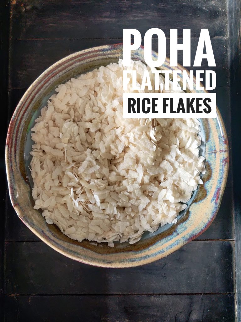 poha (flattened rice)