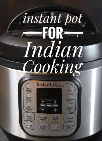 Instant Pot for Indian Cooking