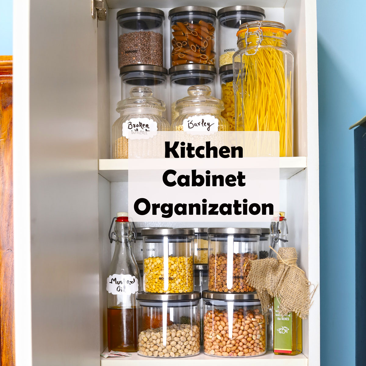 Kitchen Cabinet Organization Ideas For Indian Kitchen   Fun FOOD ...