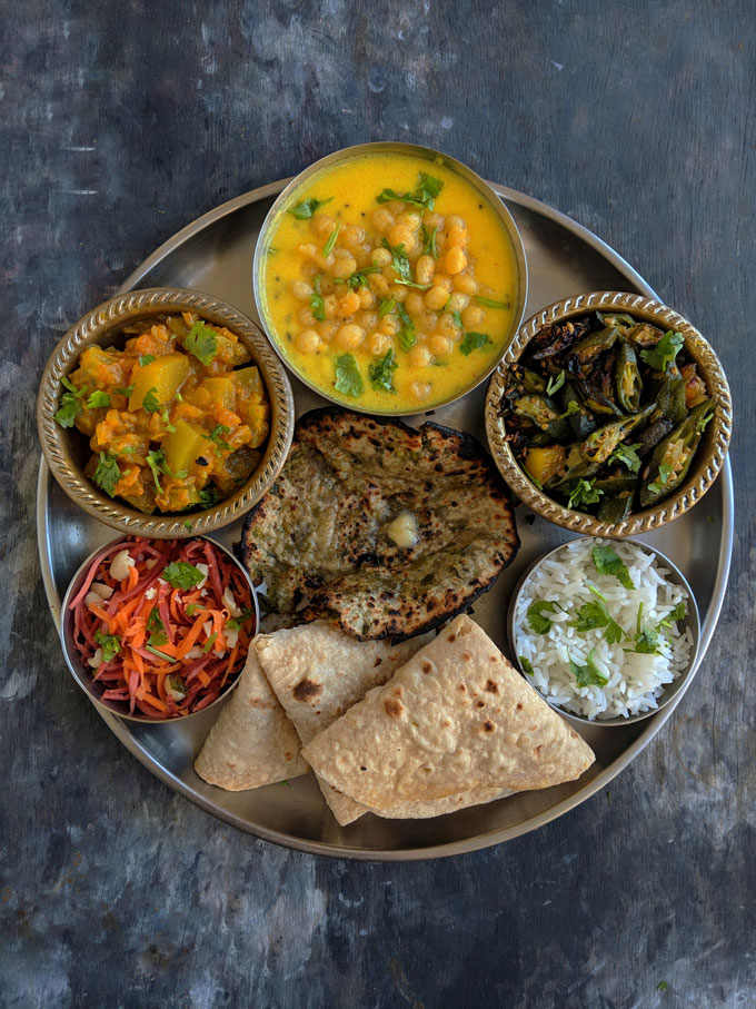 Indian Thali Meal