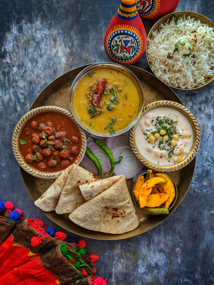 Indian Thali Meal