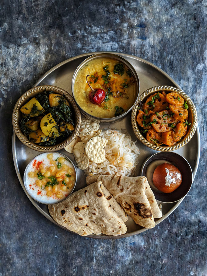 Indian Thali Meal