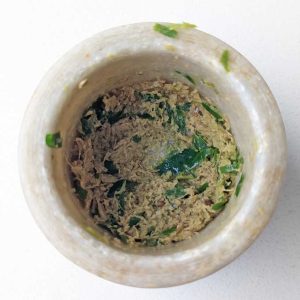 ginger and green chili paste
