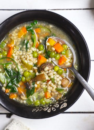 Vegetable Barley Soup Recipe - Fun FOOD Frolic
