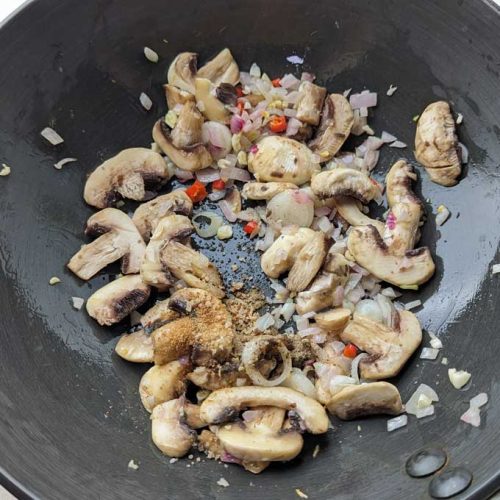 Mushroom Fried Rice Recipe - Fun FOOD Frolic