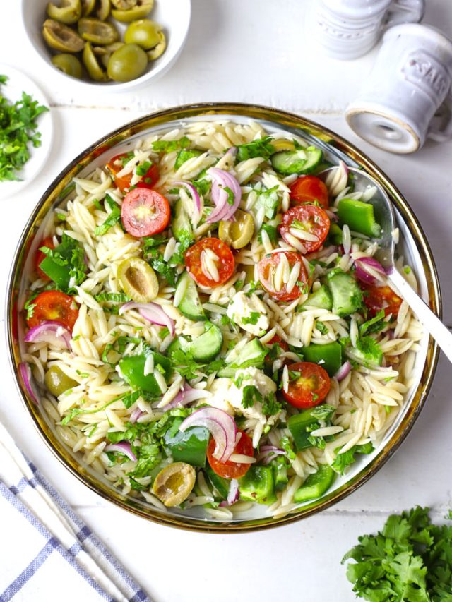 Orzo Pasta Salad