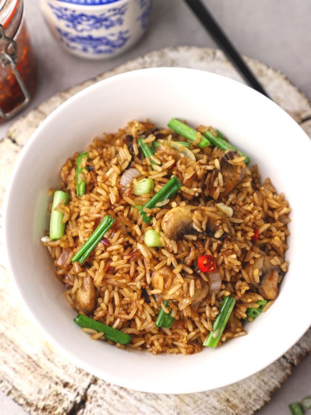 Mushroom Fried Rice