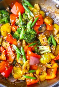 Healthy Vegetable Stir Fry - Fun FOOD Frolic
