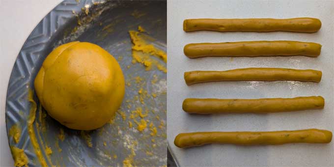 making gatte from scratch - 4