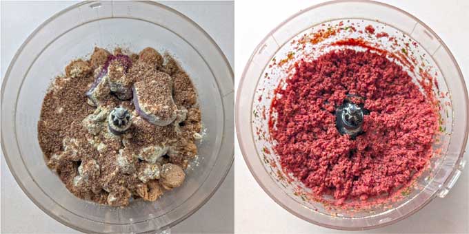 making mixture for soya cutlets - 10