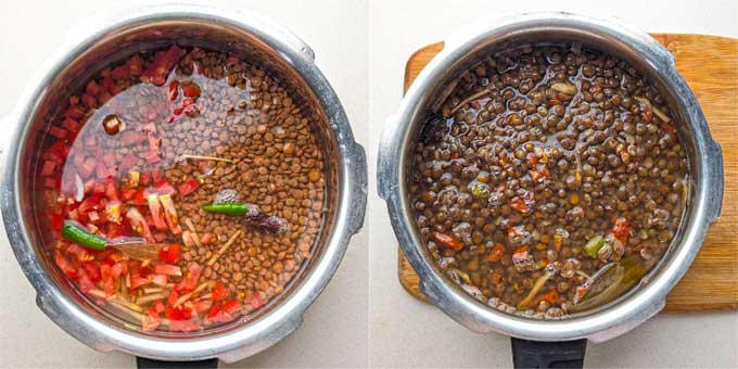 طبخ سابوت ماسور في طنجرة الضغط