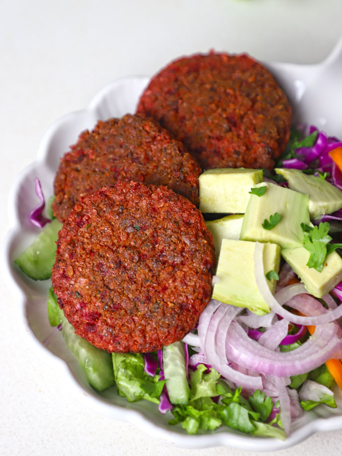 Packed with plant based protein these soya cutlets are a satisfying healthy snack that you can tuck inside wraps or burger buns for a wholesome meal. - 7