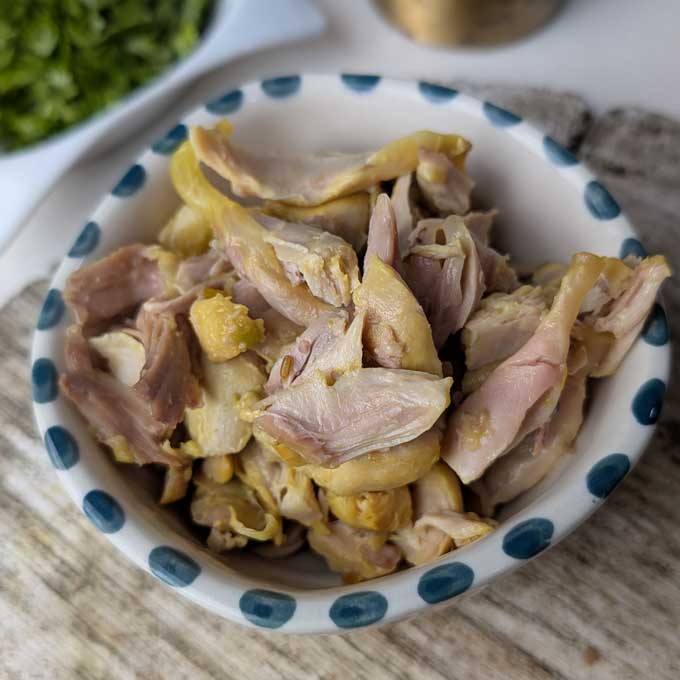 shredded chicken for shorba - 23