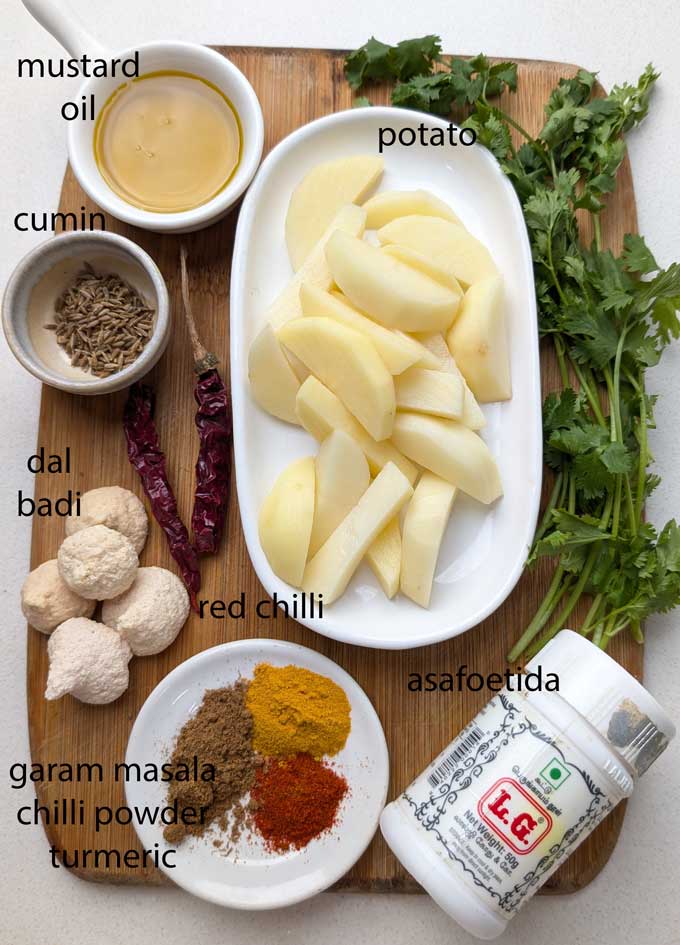 ingredients for matar ka nimona
