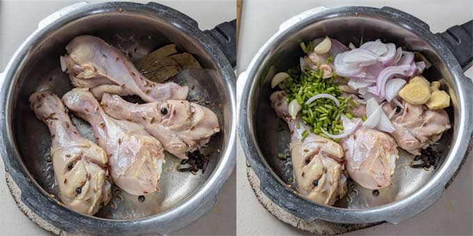 making chicken shorba in a pressure cooker - 19