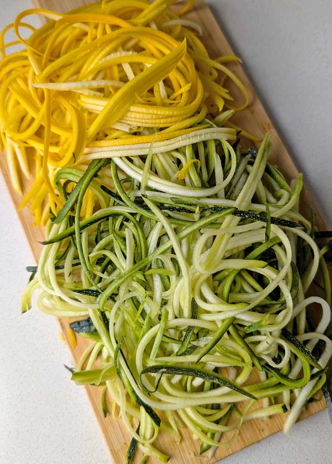 zucchini noodles (zoodles)
