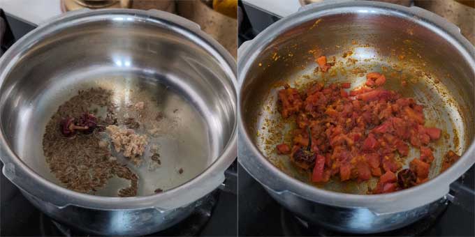 making barley khichdi